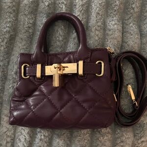 PRE LOVED MINI BAGDLEY MISCHKA PLUM COLOR